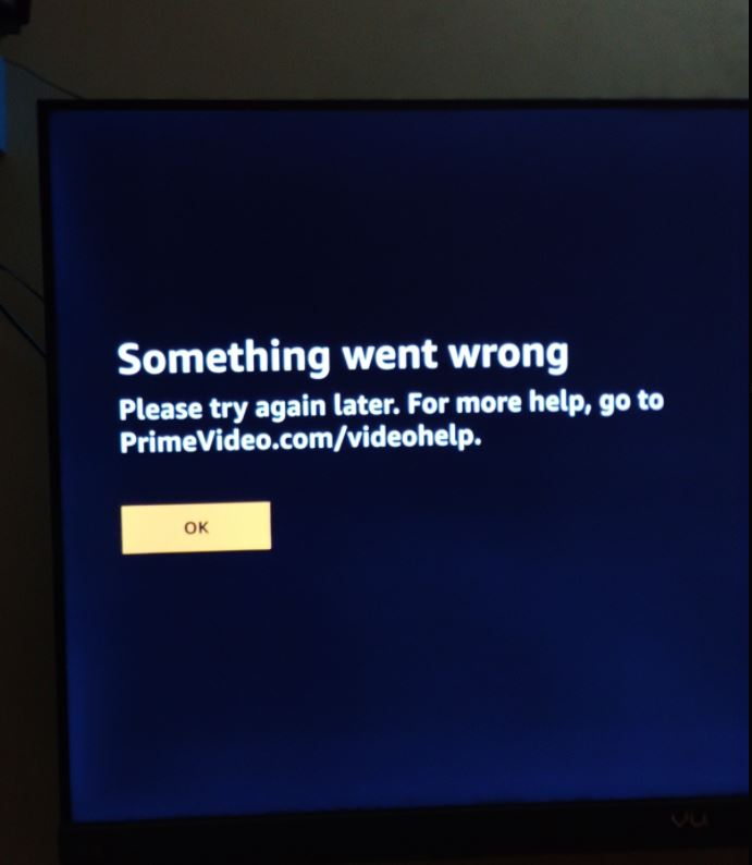 Amazon Prime Video Not Working On Some Smart TV Models