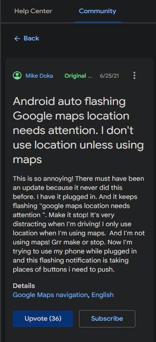 Android-Auto-Google-Maps-location-notification-popup