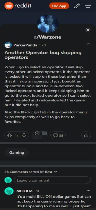 COD-Warzone-Select-Operator-bug