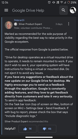 Disable-Google-Drive-letter-or-vitual-drive-official-response