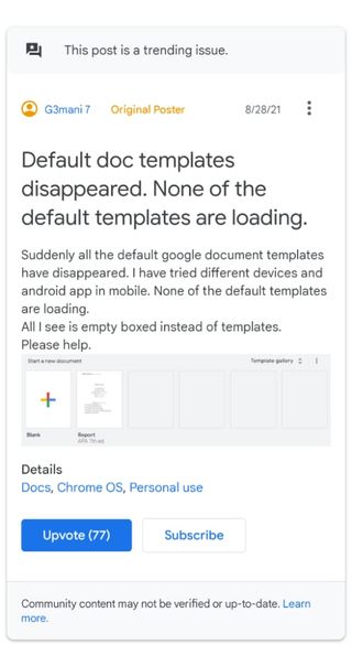 Google-Docs-default-templates-disappeared-for-some-users-issue