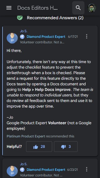 Google-Docs-strikethrough-Checklist-issue