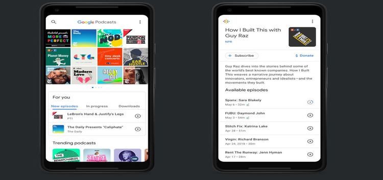 [Update: Fix released] Google Podcasts app opening two windows for some users, issue escalated