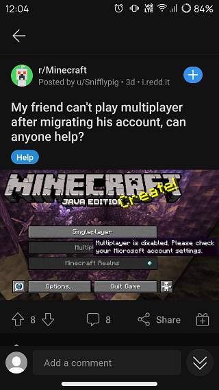 Minecraft-multiplayer-not-working-after-migration-more-reports