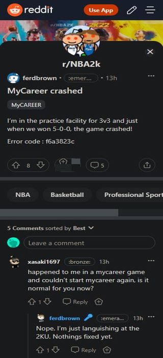 NBA-2K22-My-Career-connection-issues