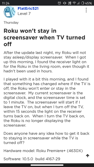 Roku-indicator-light-stays-on-after-10.5-update