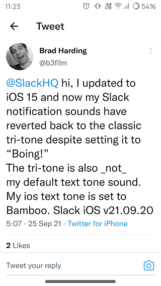 Slack-notification-sound-bug-iOS-15-more-reports