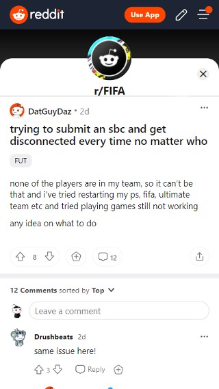 sbc-disconnected-issue-fifa-21