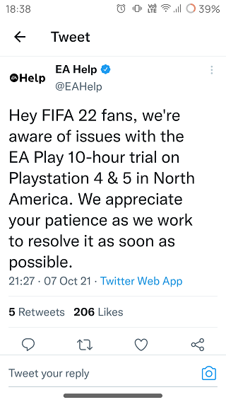 FIFA-22-EA-Play-10-hour-trial-issue-acknowledgement
