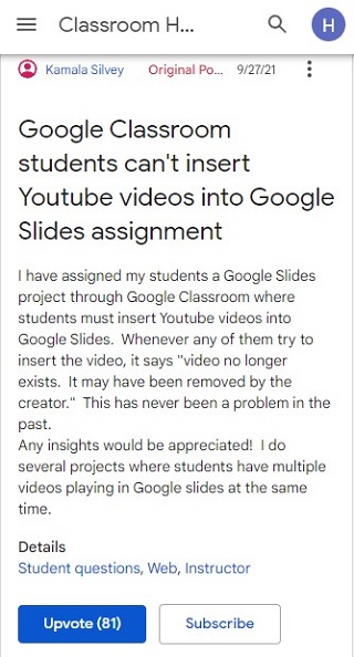 Google-Classroom-YouTube-videos-in-Slides