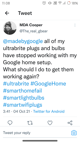 Google-Home-app-unable-to-control-lights