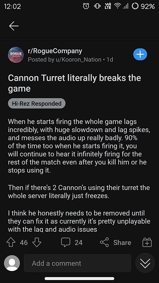 Rogue-Company-Cannon-Gatling-Gun-bug-reports