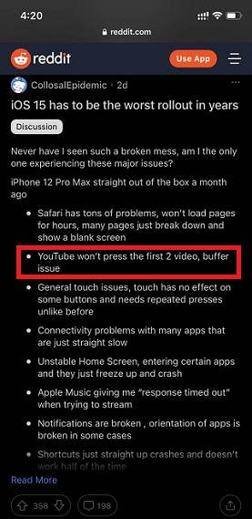 YouTube-click-or-tap-first-videos-in-iOS-15