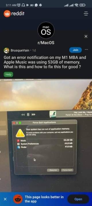 apple-music-macos-memory-leak-bug-report-1