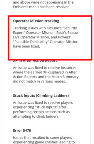 kitsune warzone issue fixed