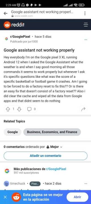 Google-Assistant-broken-not-working-Pixel-phones-Android-12-1
