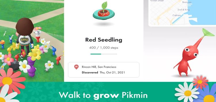 Pikmin Bloom detector showing mini-mart nearby instead of roadside? You're not alone