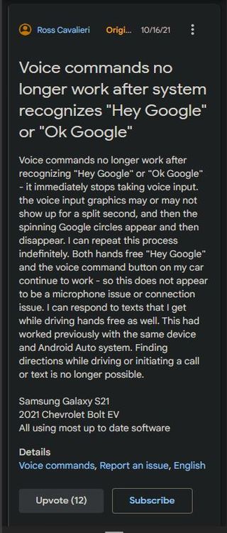 Google-Maps-Android-Auto-voice-commands-not-working-issue