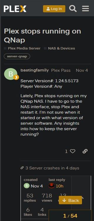 Plex-Media-server-QNap-NAS-crash