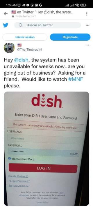 DISH Network Looking Into Authentication Or Login Issues Affecting Users DISH Network Looking Into Authentication Or Login Issues Affecting Users