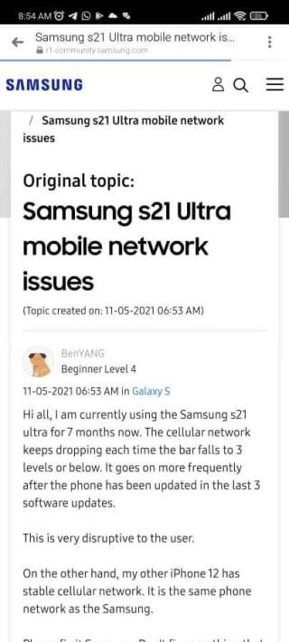 galaxy-s21-ultra-one-ui-4-0-mobile-network-4G-5G-a