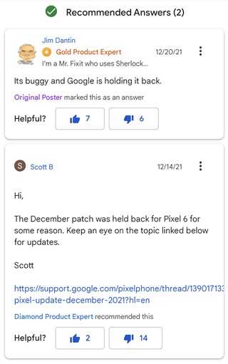 google-pixel-6-pro-december-update-halted