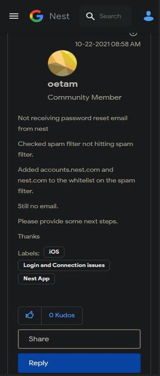 Google-nest-password-reset-email