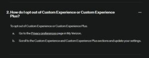Verizon-Custom-experience-program-how-to-opt-out
