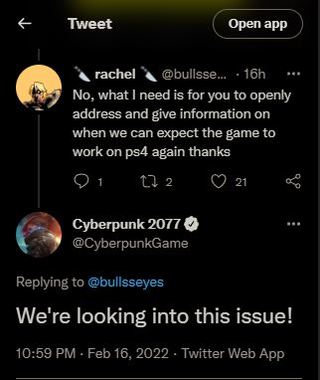 Cyberpunk-2077-the-data-is-corrupted-PS4-error-acknowledged