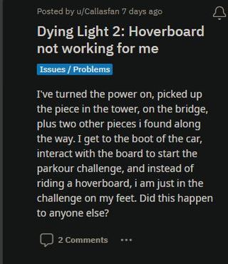 Dying-Light-2-Hoverboard-not-working