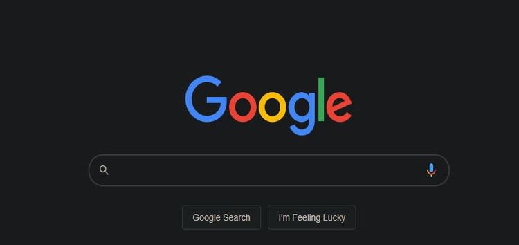 Google Search 'pitch black' or 'AMOLED black' dark mode released for some, makes text unreadable (workaround inside)