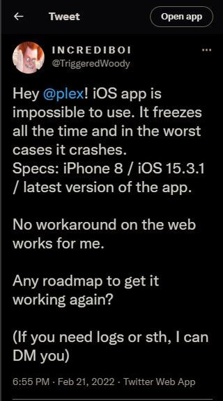 Plex-iOS-app-unresponsive-slow