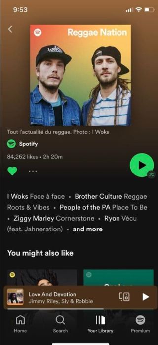 Spotify-unresponsive-and-more-button-iOS