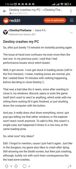  [Updated] Destiny 2 crashing on PC & PlayStation consoles acknowledged