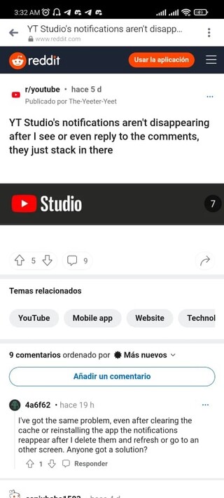 youtube-studio-app-persistent-notifications-cant-clear-dont-disappear-1