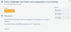 COD-Vanguard-Zombie-Survivalist-camo-progression-not-tracking-acknowledgement