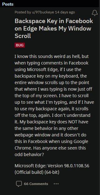Facebook-page-jumps-to-top-when-pressing-backspace-key-while-commenting