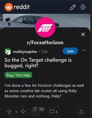 Forza-Horizon-5-on-target-treasure-hunt-bugged