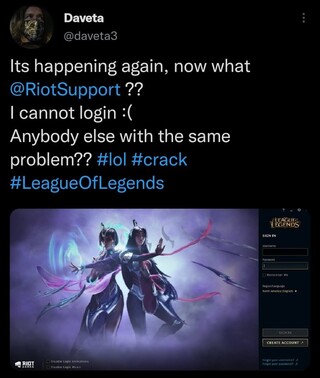 I need help. I can not log in to riot client. I log in using