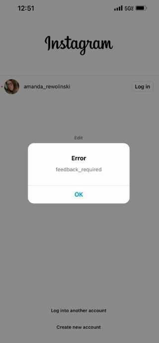 Instagram-feedback_required-error-message
