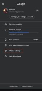 how to hide people from memories in Google Photos