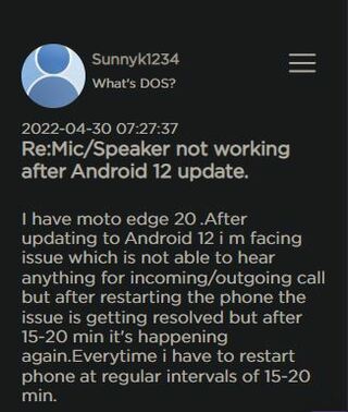 Motorola-Edge-20-mic-speaker-not-working-after-Android-12-update