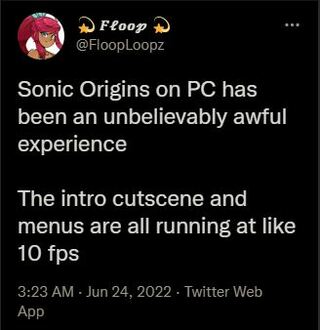 Sonic-Origins-stuttering-low-fps-lag-issues