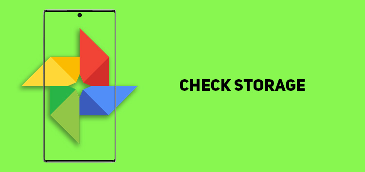 Easiest way to check how much Google Photos storage is left