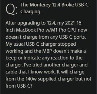 Apple-MacBook-macOS-12.4-update-broke-charging