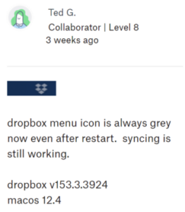 dropbox for mac not connecting