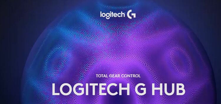 Logitech G HUB not loading stuck on loading screen on