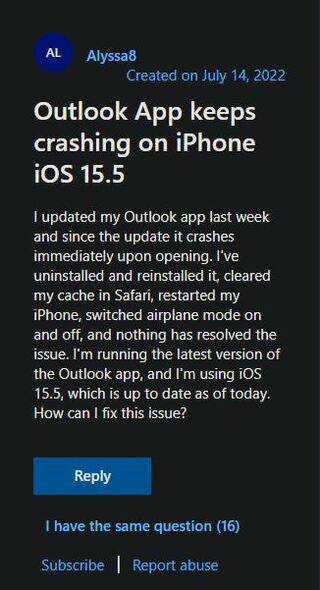 Microsoft-Outlook-crashing-iOS.15.5