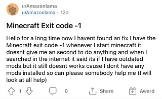 minecraft-exit-code-without-mods