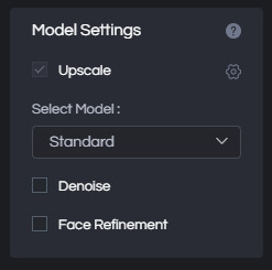 model-settings